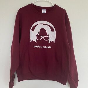 Maroon The Office Pullover